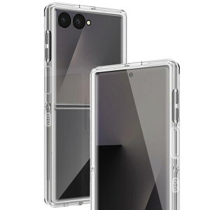 FAMROLLS Galaxy Z Flip 7 SC-55F / SCG35 �p �P�[�X 6.85�C���` ���^ �M�����N�V�[Z Flip 7 �p �ی�P�[�X ����PC�N���A �J�o�[ �y�ČRMIL�K�i�E���ϖh�~�z �ϏՌ� �����h�~ �J�����ی� �h�w�� ���C�����X
