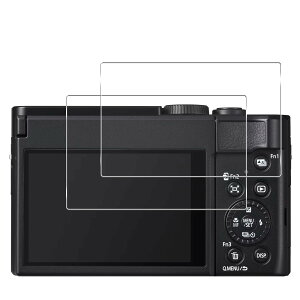 Panasonic LUMIX TZ99 FZ85D FZ1000 II TX2 LX100 II �Ή� �K���X�t�B���� 2���Z�b�g ���{���Ɏq�� �����K���X �ی�t�B���� �����ߗ� �d�x9H �h�w�� �L�Y�h�~ �t���ی�t�B����