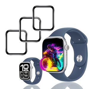 �X�}�[�g�E�H�b�`�ی�t�B���� 3���Z�b�g 42mm�p PET������ �Y�f�@�� 3D�Ȗ� �S�ʕی� 24���Ԏ����C�� �ϏՌ� �w��h�~ �����ߗ� �����x�^�b�` �ɔ� �_�炩�� �ȒP�\��t��