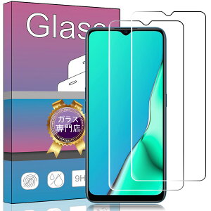 OPPO A5 2020 �K���X�t�B���� 2���Z�b�g �����K���X �ی�t�B���� ���Ɏq�f�� AGC �d�x9H �����ߗ� ��U�h�~ A9 2020 A11 A11X �Ή� �t���ی�t�B���� �����^ �C�A�[�� �w��h�~ ��ʕی�V�[�g