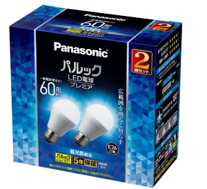 �p�i�\�j�b�N LED�d�� E26���� 60�`���� �����F 2�� �v���~�AX �L�z���^�C�v �����Ή� LDA7DGSK6F2T Panasonic ��ʓd��