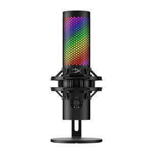 HyperX QuadCast 2 S �R���f���T�[�}�C�N USB�ڑ� RGB���C�e�B���O�Ή� ������PC Mac�Ή� �X�g���[�}�[ �Q�[�}�[���� ���[�J�[�ۏ�2�N �u���b�N 9A273AA
