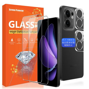�ی�t�B���� �t����ʕی� �J�����t�B���� �����K���X OPPO Reno13 A �p 4���Z�b�g
