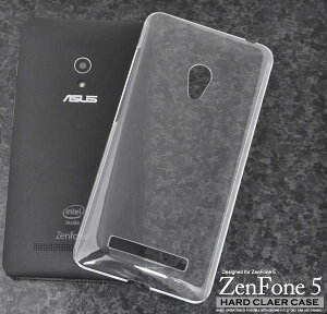 【領収書発行可能】【アウトレット】ASUS ZenFone 5用ハードクリアケース●傷やホコリから守る!シンプルな透明タイプの ゼンフォン ファイブ用ケース スマホカバー / アスース エイスース