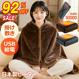 ＼COUPONで2,990円～・先着限定・SNS超人気／ 電気毛布 掛け敷き 楽天1位 USB/DC給電 1枚7WAY&日本製ヒーター ふわとろ 毛布 バッテリー付き 電気ブランケット ブランケット 電気毛布 USB 3段階調温 電熱毛布 電気ひざ掛け 速暖 洗える タイマー ひざ掛け 大判サイズ
