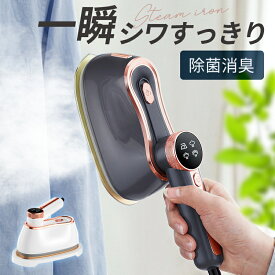 【COUPONで3,082円・激安SALE】 スチームアイロン アイロン ハンディ 衣類スチーマーハンディアイロン 1台3WAY 18g/minパワー 3段階 LED表示 広いプレート アイロン スチーム 強力スチーム 18秒立上り 20分連続稼働 軽量 恒温 シワ伸ばし 除菌 除臭 160ml大容量 PSE認証済み
