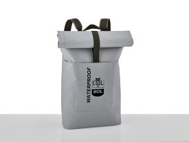 【 ポイント20倍 】 チューブバッグ20L グレー 防水バッグ 保冷バッグ 断熱 保冷 防水 アウトドア 低登山 軽登山 ロングトレイル ハイキング 釣り ロールトップ 面テープ マジックテープ キャンプ 防災 リュック バッグ シンプルギア