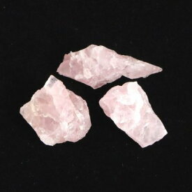 福島県産 ローズクォーツ 紅水晶 原石 2個セット 7.3g