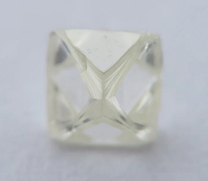 楽天市場】天然 ダイヤモンド ソーヤブル結晶 正八面体 0.475ct H 