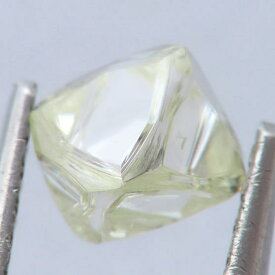天然 ダイヤモンド ソーヤブル結晶 正八面体 トライゴン 0.550ct Iカラー VVS1 ソ付
