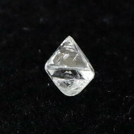 天然 ダイヤモンド ソーヤブル結晶 八面体 成長丘 0.092ct