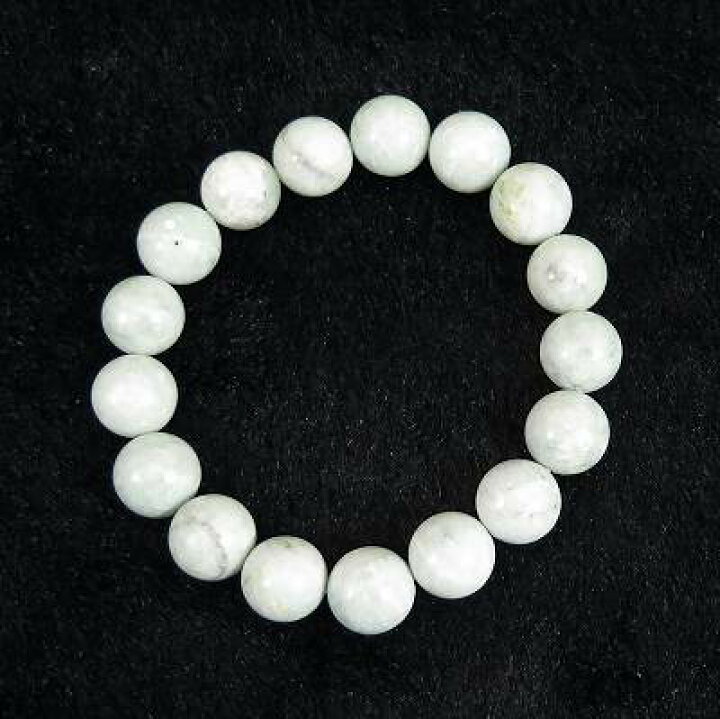 楽天市場】糸魚川翡翠 ひすい 青緑 12mm玉ブレスレット 50.2g 産地証明 