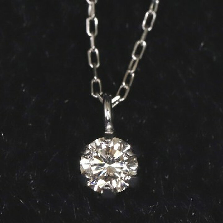 楽天市場】天然ダイヤモンド 0.1ct ラウンドブリリアントカット K18 