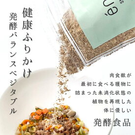 犬 猫 ふりかけ 国産 無添加 健康ふりかけ 発酵バランスベジタブル 国産 200種類の醗酵野菜 ペット用 100g ふりかけ 犬の自然派食料品店エノネ