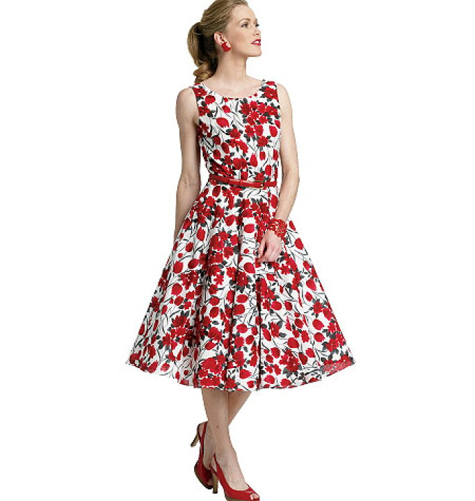 楽天市場 英語版butterick バタリックretro Butterick レトロ バタリックワンピース 型紙 輸入生地のenop Wise