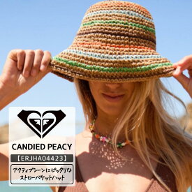 ROXY（ロキシー）CANDIED PEACY レディース 2025春夏モデル サーフハット キャップ ERJHA04423