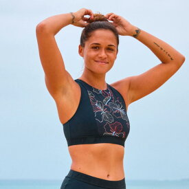 ROXY（ロキシー）ACTIVE CB PT CROP TOP レディース 2025春夏モデル ワンピース 水着 サーフィン ERJX305445
