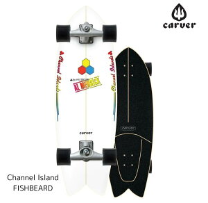 CARVER�i�J�[�o�[�j�X�P�[�g�{�[�h�@���{���K�i Channel Island�@FISHBEARD�@29.25�C���`�@ C7�g���b�N�R���v���[�g