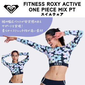 ROXY（ロキシー）ROXY ACTIVE LS CROP TOP レディース 2026春夏モデル 水着 スイムトップス サーフィン ERJWR03926
