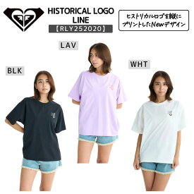 ROXY（ロキシー）HISTORICAL LOGO LINE レディース 2025春夏モデル 水着 ラッシュガード サーフィン RLY252020