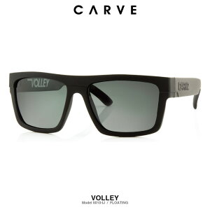 CARVE 5010-IJ VOLLEY FLOATING MATT BLACK GREY / HYDROPHOBIC POLARIZED�@ �t���[�e�B���O�^�T���O���X