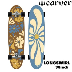 CARVER�i�J�[�o�[�j�X�P�[�g�{�[�h�@���{���K�i �T�[�t�X�P�[�g�V���[�Y�@38 LONGSWIRL�@CX�g���b�N�R���v���[�g