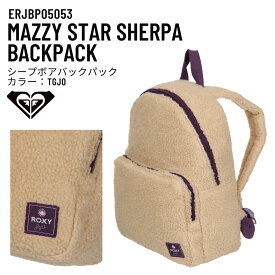 ROXY（ロキシー）MAZZY STAR SHERPA BACKPACK レディース リュック バックパック ボア もこもこ 小さめ 通学 2026秋冬 ERJBP05053