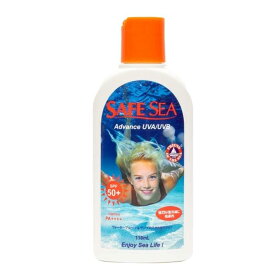 SAFESEA（セーフシー）日焼け止め くらげよけ ADVANCE SPF50+ PA+++ ローション 118ml ウォータープルーフ ビタミン配合