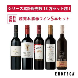 【送料無料】ワイン ワインセット 超売れ筋赤ワイン5本セット RC2-1 [750ml x 5]