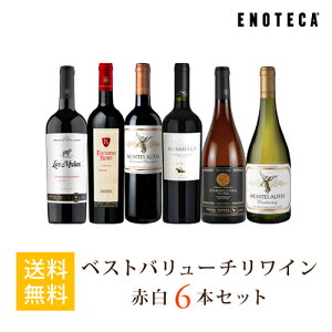 ワイン ワインセット ベストバリューチリワイン6本セット BC2-1 [750ml x 6]送料無料