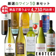 エノテカ ワイン専門店のイチオシ！エノテカ厳選白ワイン10本セット PB7-1 [750ml x 10] ワイン ワインセ…
