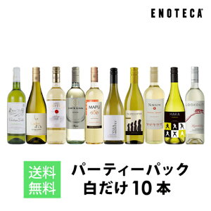 ワイン ワインセット パーティーパック 白だけ10本 BQ9-1 [750ml x 10] 送料無料
