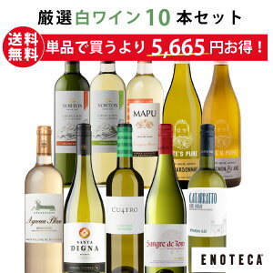 エノテカ ワイン専門店のイチオシ！エノテカ厳選白ワイン10本セット PB10-1 [750ml x 10] ワイン ワイ