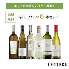 【送料無料】エノテカ ワインセット 辛口白ワイン6本セット WG8-1 [750ml x 6] ワイン 飲み比べ【AM9時迄最短当日出荷】