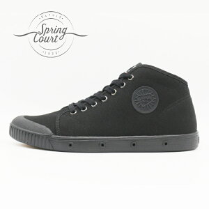 yKizSPRING COURT XvOR[g fB[X Y Xj[J[ C nCJbg LoX BLACK ubN  B2S-1003-2-2 / B2N-1003-2-2 CANVAS tX ʋC NbV K NVbN 