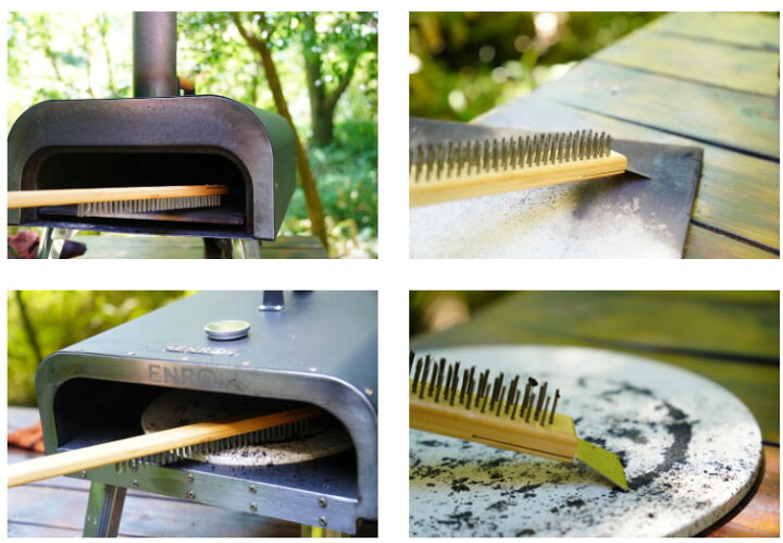 楽天市場】ピザストーン掃除用ブラシ【ENRO 公式】ピザ用品 ピザ窯 おしゃれ ピッツァ ピザの道具 : ENRO楽天市場店 ピザオーブンブラシ グリルブラシ 快適で効率的なクリーニング 102cm ロングハンドル キッチン キャンプ レストラン アウトドア