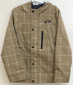 ☆★送料無料★★SALE☆★【generalswitch】ジェネラルスウィッチ パーカージャケット/ウィンドブレーカー130cm/140cm/小学生/高学年/男の子/ベージュ/チェック/通学/季節の変わり目/ジャケット