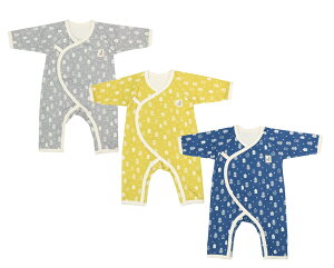 ★送料込み★【stample】日本製/ハウスジャガード接結天竺ラップオールふわふわ/あたたか/秋冬/スタンプル/赤ちゃんのお洋服