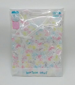 【boribon　oeuf】ボリボン☆【日本製】【コンビ肌着】50-60はくちょう/天竺/マルチ