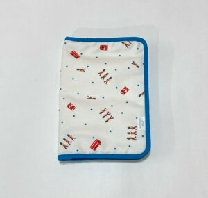 boribon oeuf マルチケース//ファスナー仕様/兵隊さんオーガナイザー/母子手帳ケース/コンパクト/かわいい