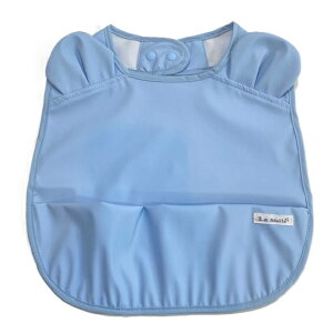 La stella ミミツキお食事エプロン・フリルカラー食事エプロンかわいい/キャッチポケット付き