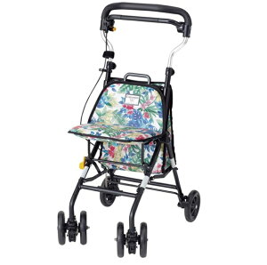 ウィズワン キュートミニ W ショッピングカー コンパクトタイプ/簡単 折りたたみ / 買い物 /軽量 /便利 /おしゃれ /父の日 /母の日 /敬老の日/初めてのシルバーカーに