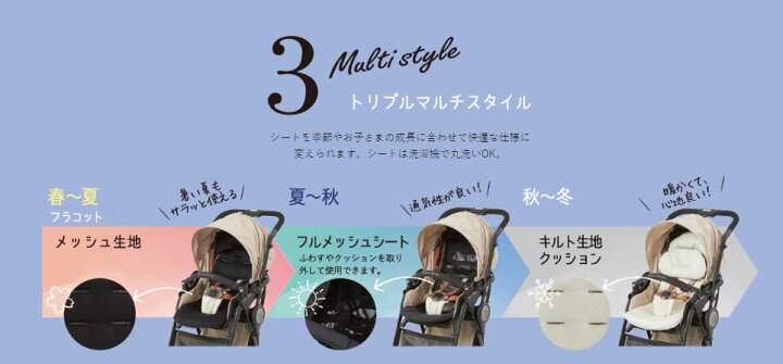 楽天市場】エールベベ フラコット ナチュラルブルー(1台) /コット 