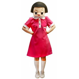チコちゃん コスプレ 仮装 イベント 学園祭 文化祭 余興 衣装 マスク コスチューム 大人用 女性 男性 なりきり ハロウィン ハロウィーン【チコちゃんコスプレセット（マスク＋衣装）】