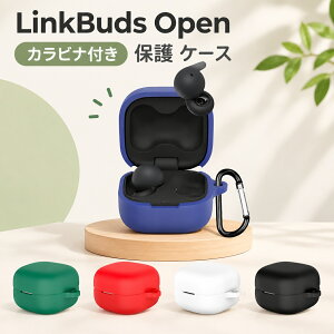 SONY LinkBuds Open WF-L910 �P�[�X LinkBuds Fit WF-LS910N �J�o�[ �V���R���f�ނ̃J�o�[ �C���z���E�w�b�h�z�� �A�N�Z�T���[ �\�j�[ �����N�o�b�Y�I�[�v��/�����N�o�b�Y�t�B�b�g CASE �����h�~�\�t�g�P�[