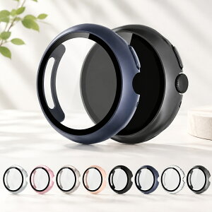 Pixel Watch4 �P�[�X Pixel Watch 4 �J�o�[ �n�[�h�P�[�X �����K���X �K���X�t�B�����t�� �S�ʕی� �t���ی�P�[�X Google �O�[�O���s�N�Z�� �E�H�b�`4 41mm / 45mm �P�F/�N���A �t�B�������