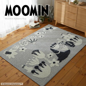 MOOMIN ���[�~�� ���O�}�b�g 130×185 ���{�� �����` ���O �}�b�g �J�[�y�b�g �O�~ ���イ���� �k�� ������� �~�[ �Z���^�[���O ���r���O���O 130×185cm �h�_�j �ϔM ���g�Ή� �I�[���V�[�Y�� �� ��