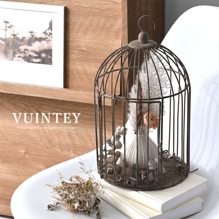 楽天市場】バードケージ アイアン ガーデン雑貨 吊り下げ アンティーク  
