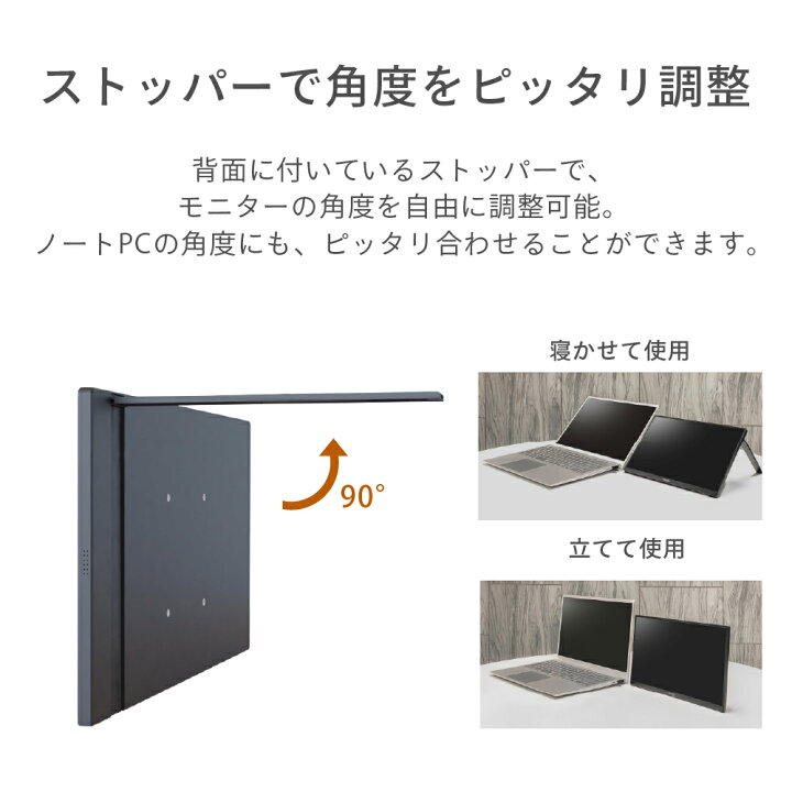 楽天市場】【楽天5冠達成】 モバイルモニター FunLogy Mobi.2 軽量650 