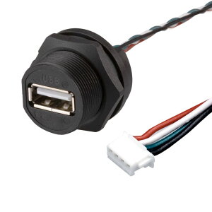 Entaniya hRlN^tUSB Type-AP[u(X) UL1007 24AWG PH2.0-4P P[u 13cm IP67 hoh^Cv